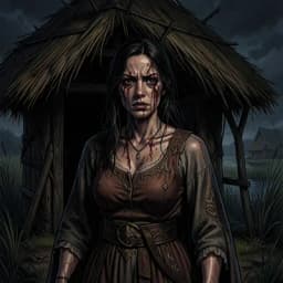 Maren — Gothic character portrait