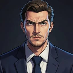 Julian Vane — Heist Fiction character portrait