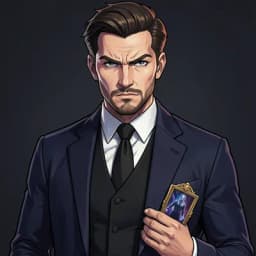 Silas Vane — Heist Fiction character portrait