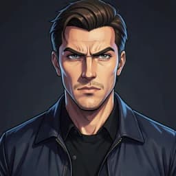 Hideo Sato — Heist Fiction character portrait