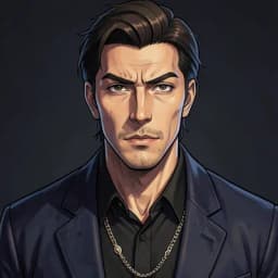 Hideo — Heist Fiction character portrait