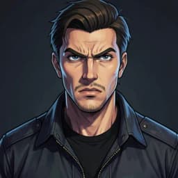 Hideo — Heist Fiction character portrait