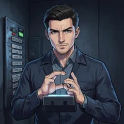 Kenji Sato — Heist Fiction character portrait