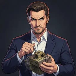 Silas Vane — Heist Fiction character portrait