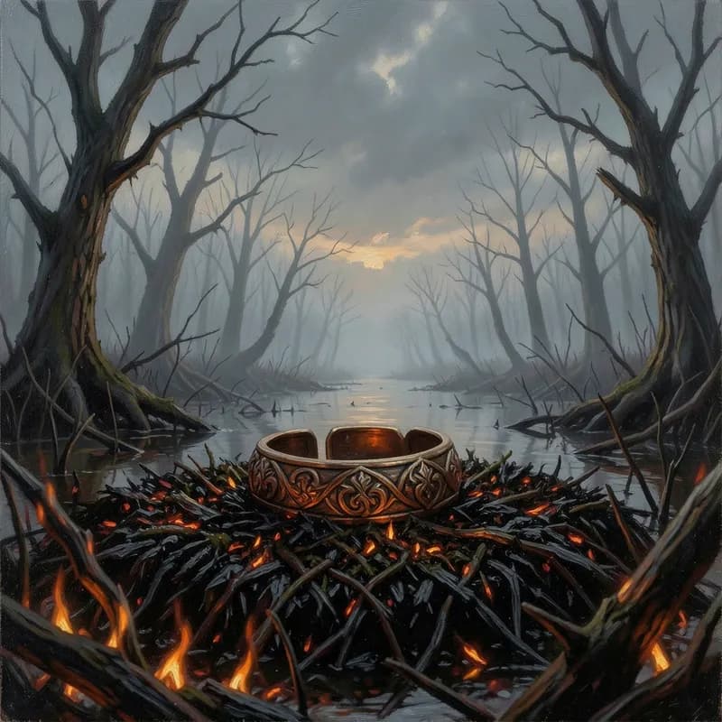 Boudica Historical Fiction interactive story — atmospheric illustration