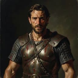 Lucius Vorenus — Historical Fiction character portrait