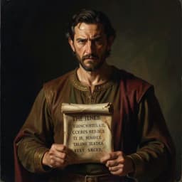 Quintus Servilius — Historical Fiction character portrait