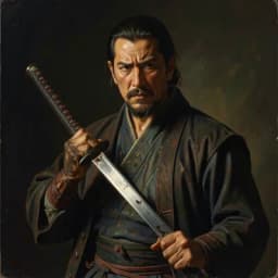 Kenjiro — Historical Fiction character portrait