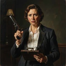 Clara Vance — Historical Fiction character portrait