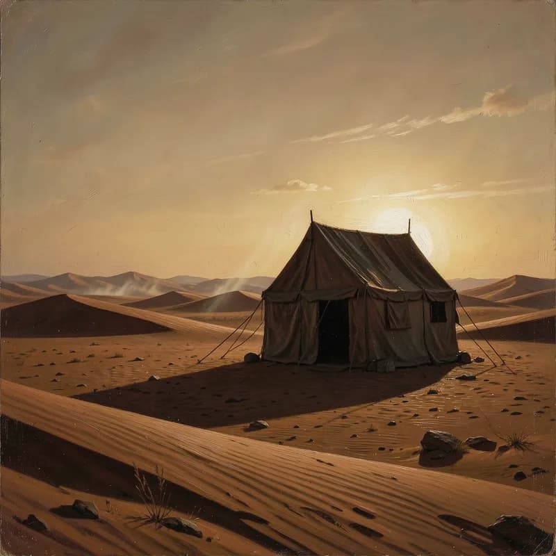 Saladin Historical Fiction interactive story — atmospheric illustration