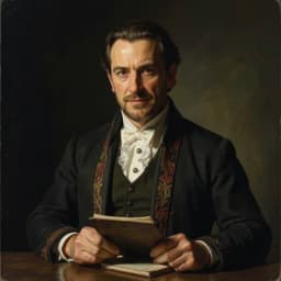 Julien de Vigny — Historical Fiction character portrait