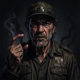 Jonas Vane — Horror / Thriller character portrait