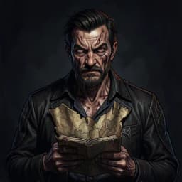 Henri — Horror / Thriller character portrait