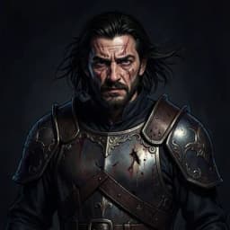 Silas Vane — Horror / Thriller character portrait