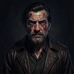 Arthur Penhaligon — Horror / Thriller character portrait