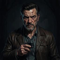 Jonas — Horror / Thriller character portrait