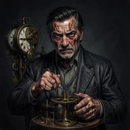 Kenji Sato — Horror / Thriller character portrait