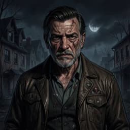 Silas Vane — Horror / Thriller character portrait
