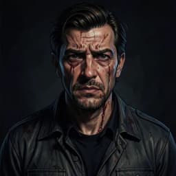 Jaxon Vane — Horror / Thriller character portrait