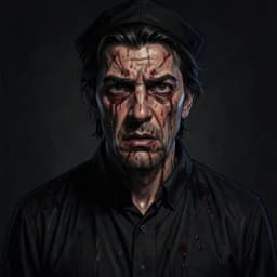 Milo Vance — Horror / Thriller character portrait