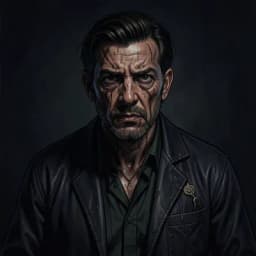 Jonas — Horror / Thriller character portrait