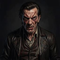 Arthur Penhaligon — Horror / Thriller character portrait