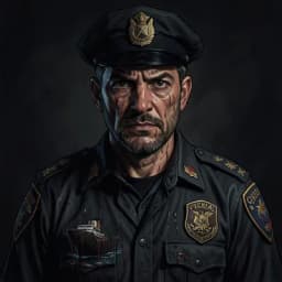 Jonas Halloway — Horror / Thriller character portrait