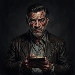 Arthur Penhaligon — Horror / Thriller character portrait