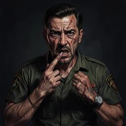 Jonas — Horror / Thriller character portrait
