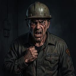 Hideo — Horror / Thriller character portrait