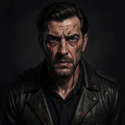 Jonas — Horror / Thriller character portrait