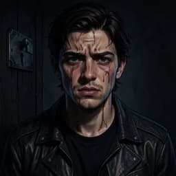 Toby — Horror / Thriller character portrait