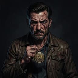 Jiro — Horror / Thriller character portrait