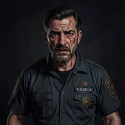 Jae-hoon — Horror / Thriller character portrait