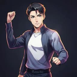 Min-jun — Kpop / Idol Fiction character portrait