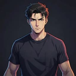 Min-jun — Kpop / Idol Fiction character portrait