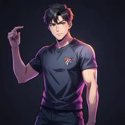 Min-jun — Kpop / Idol Fiction character portrait