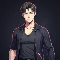 Min-jun — Kpop / Idol Fiction character portrait