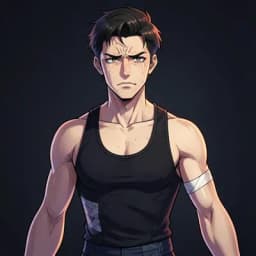 Min-jun — Kpop / Idol Fiction character portrait
