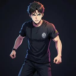 Min-jun — Kpop / Idol Fiction character portrait