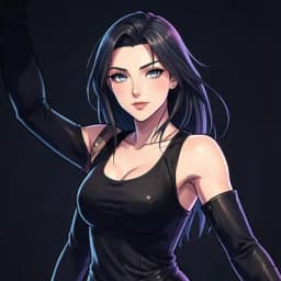Min-ji — Kpop / Idol Fiction character portrait