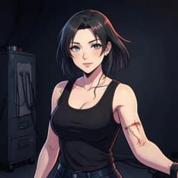 Kim Min-ji — Kpop / Idol Fiction character portrait