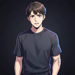 Min-jun — Kpop / Idol Fiction character portrait