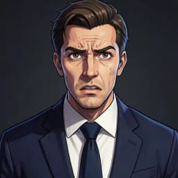 Julian Vane — Legal Thriller character portrait