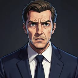 Julian Vane — Legal Thriller character portrait