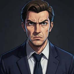 Julian Vane — Legal Thriller character portrait