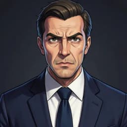 Julian Vane — Legal Thriller character portrait