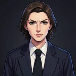 Beatrice — Legal Thriller character portrait