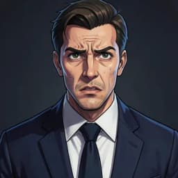Julian Vane — Legal Thriller character portrait