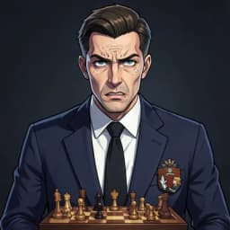 Marcus Vane — Legal Thriller character portrait